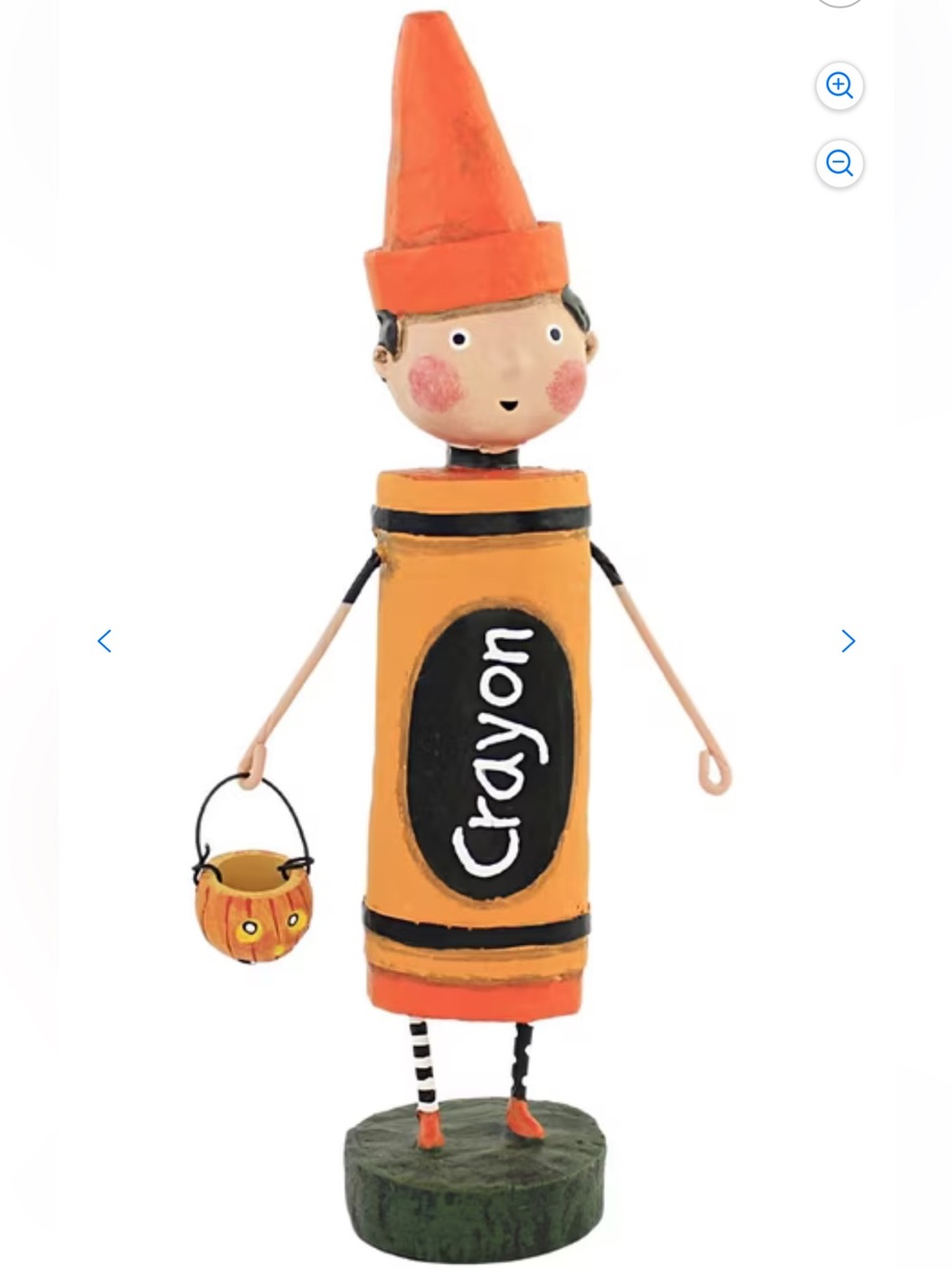 Lori Mitchell 12269 Orange Crayon Figurine 8"